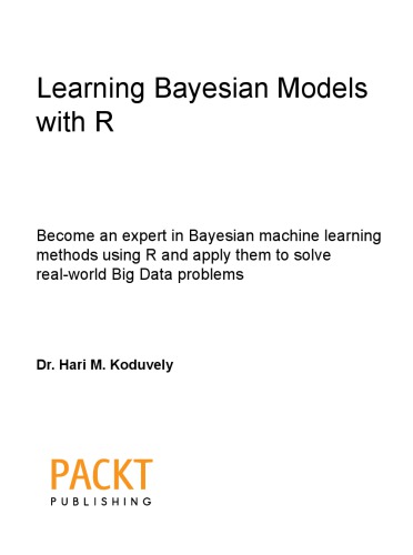 Learning Bayesian Models with R