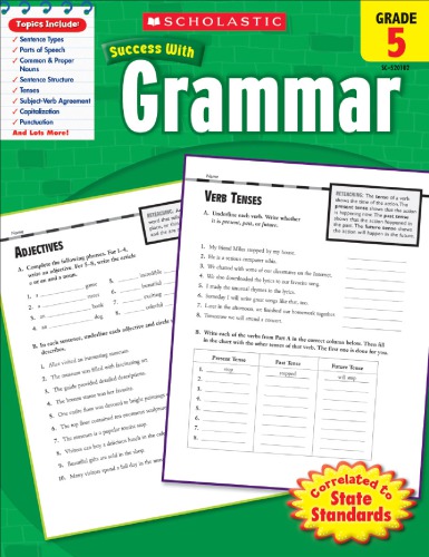 Scholastic Success with Grammar Grade 5