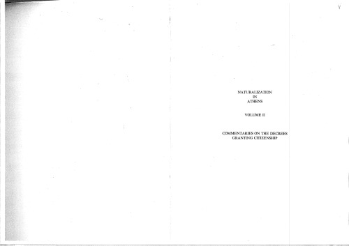 Naturalization in Athens