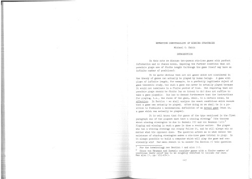 Effective computability of winning strategies