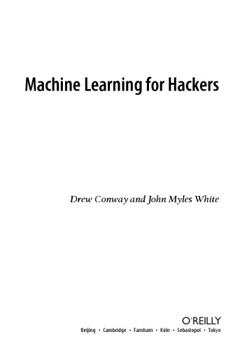 Machine Learning for Hackers