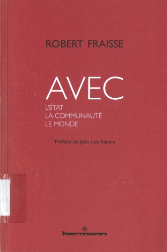 Avec: L’État, la communauté, le monde