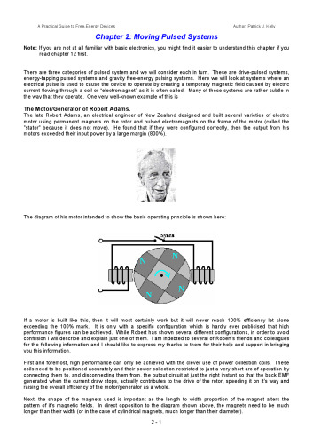 A Practical Guide to Free Energy Devices ~ Chapter 2 : Moving Pulsed Systems