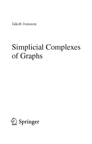 Simplicial Complexes of Graphs