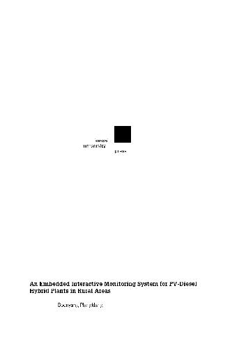 An embedded interactive monitoring system for PV-Diesel hybrid plants in rural areas