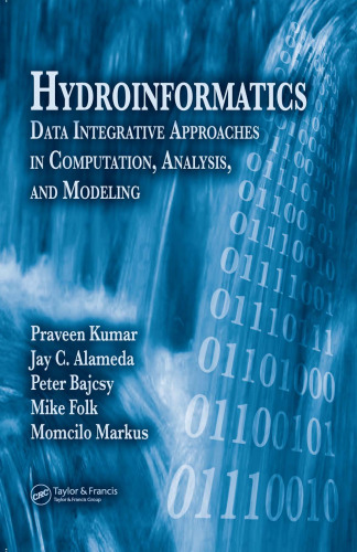 Hydroinformatics: data integrative approaches in computation, analysis, and modeling