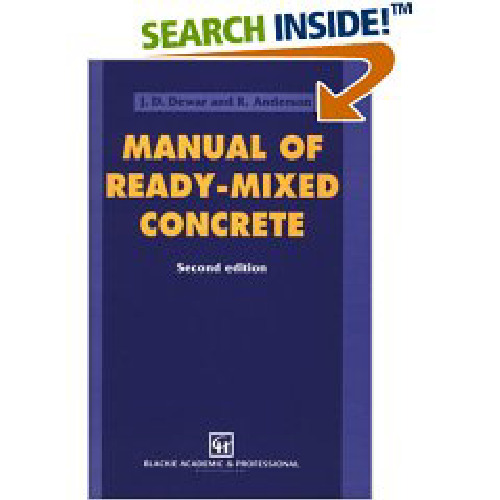 Manual of ready-mixed concrete