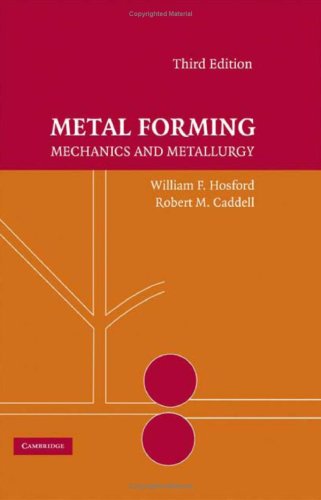 Metal forming: mechanics and metallurgy