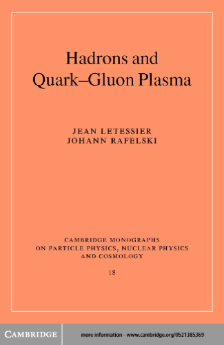 Hadrons and quark-gluon plasma