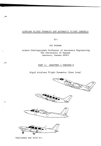 Airplane Flight Dynamics And Automatic Flight Controls