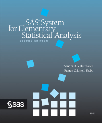 SAS system for elementary statistical analysis