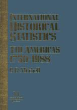 International Historical Statistics: The Americas 1750–1988