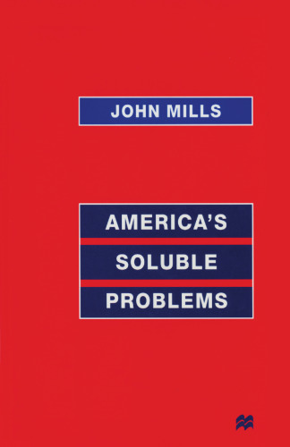 America’s Soluble Problems