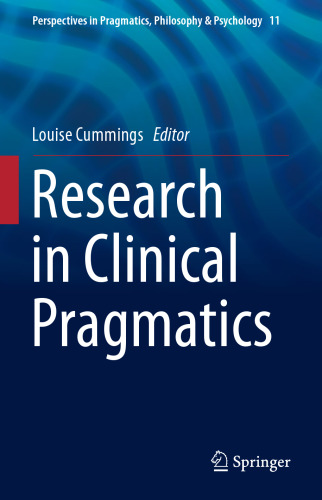 Research in Clinical Pragmatics