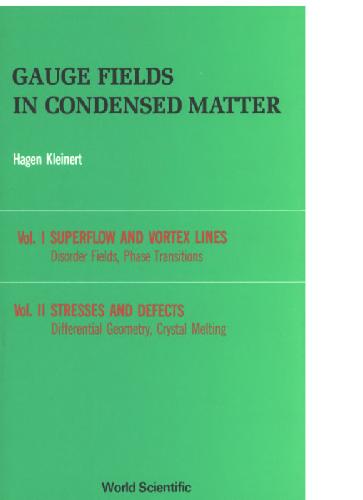 Gauge fields in condensed matter physics