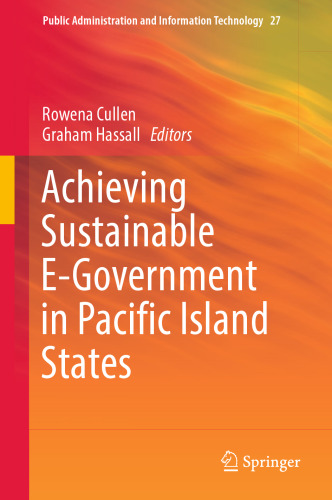 Achieving Sustainable E-Government in Pacific Island States
