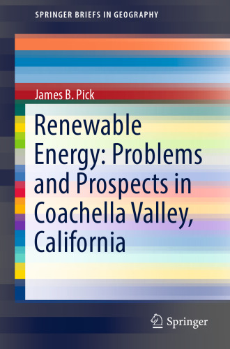 Renewable Energy: Problems and Prospects in Coachella Valley, California