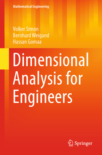 Dimensional Analysis for Engineers