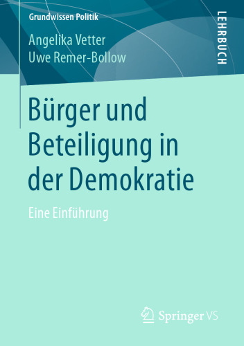 Bürger und Beteiligung in der Demokratie: Eine Einführung