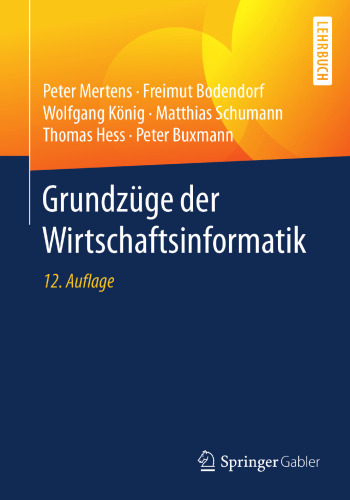 Grundzüge der Wirtschaftsinformatik