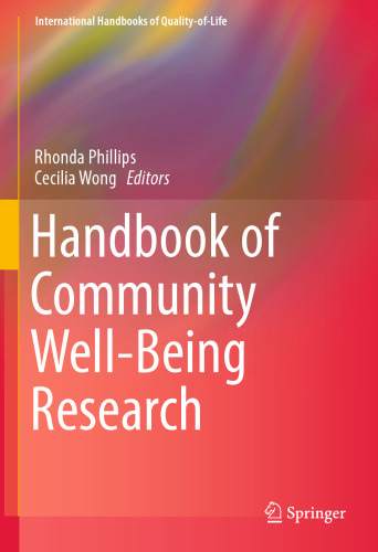 Handbook of Community Well-Being Research