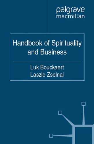 Handbook of Spirituality and Business