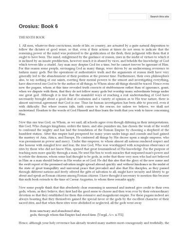 Orosius Seven books of history against the pagans. 6.pdf