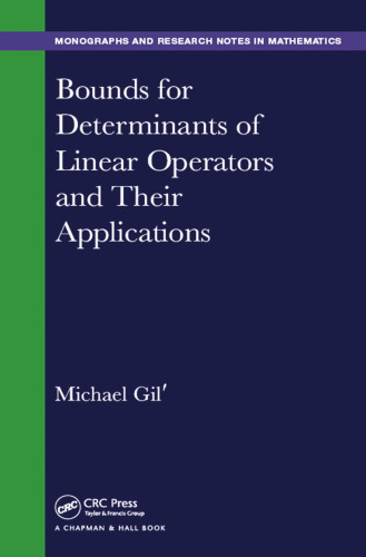 Bounds for determinants of linear operators and their applications