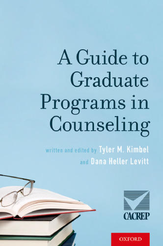 A guide to graduate programs in counseling