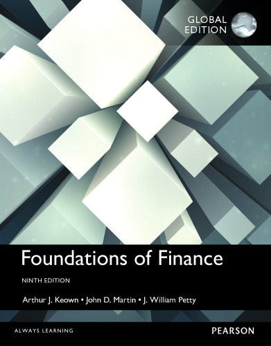 Foundations of finance, global edition