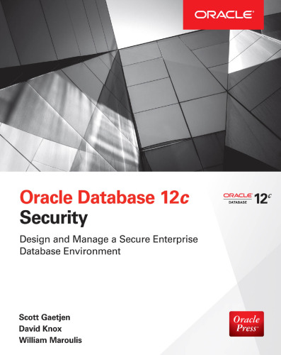 Oracle database 12c security