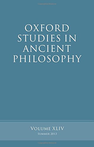 Oxford Studies in Ancient Philosophy: Volume 44