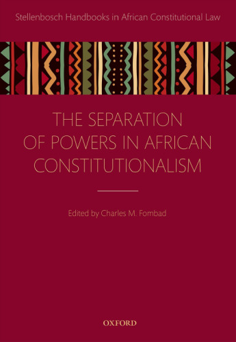 Separation of powers in African constitutionalism