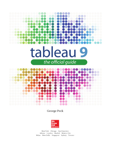 Tableau 9 : the official guide