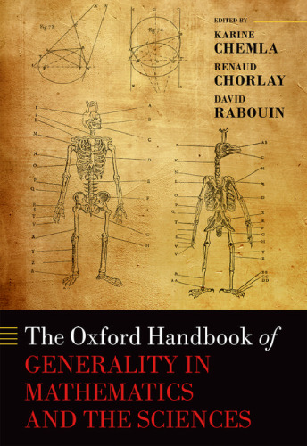 The Oxford handbook of generality in mathematics and the sciences