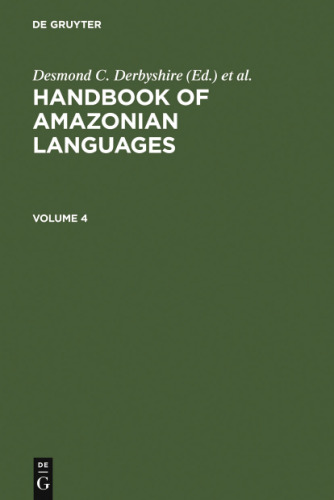 Handbook of Amazonian Languages