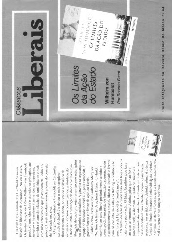 Clássicos Liberais - os limites da ação do Estado