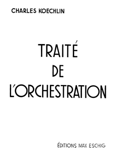 Traité de l’orchestration