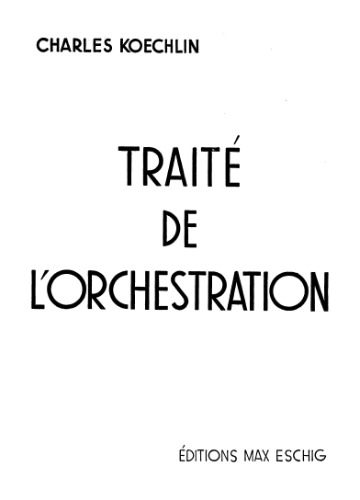 Traité de l’orchestration
