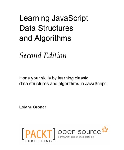 Learning JavaScript Data Structures and Algorithms