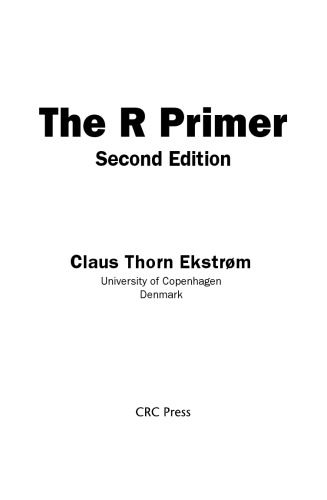 The R Primer