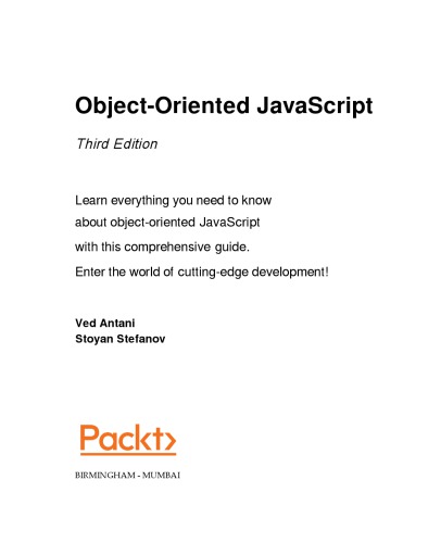 Object-oriented JavaScript