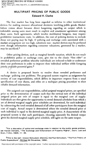 Multipart Pricing of Public Goods