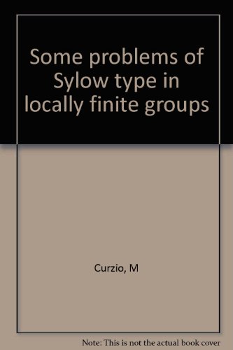 Some Problems of Sylow Type in Locally Finite Groups