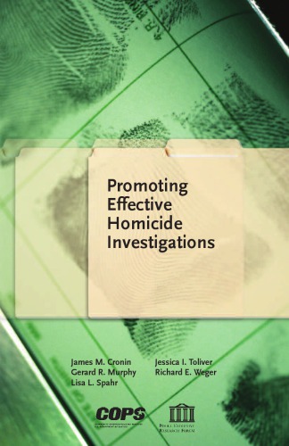 Promoting Effective Homicide Investigations