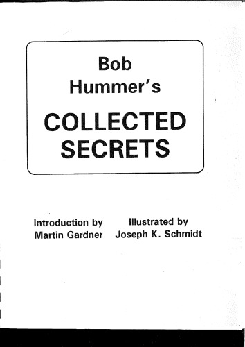 Bob Hummer Collected Secrets