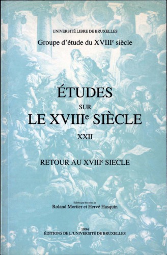 Retour au XVIIIe siècle