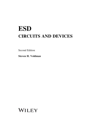 ESD Circuits and Devices