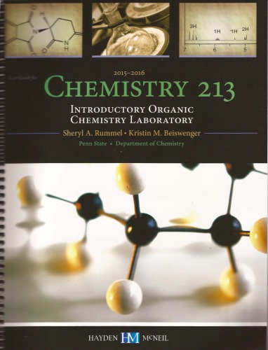 Chemistry 213 Introductory Organic Chemistry Laboratory 2015-2016. Lab Guide