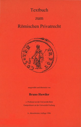 Textbuch zum Römischen Privatrecht